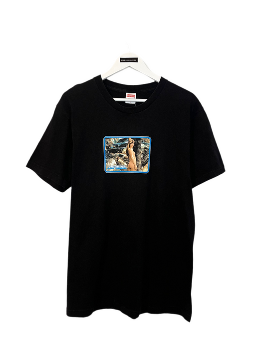Supreme Larry Clark Girl Tee 'Black' (L) SS17 [Gebraucht]