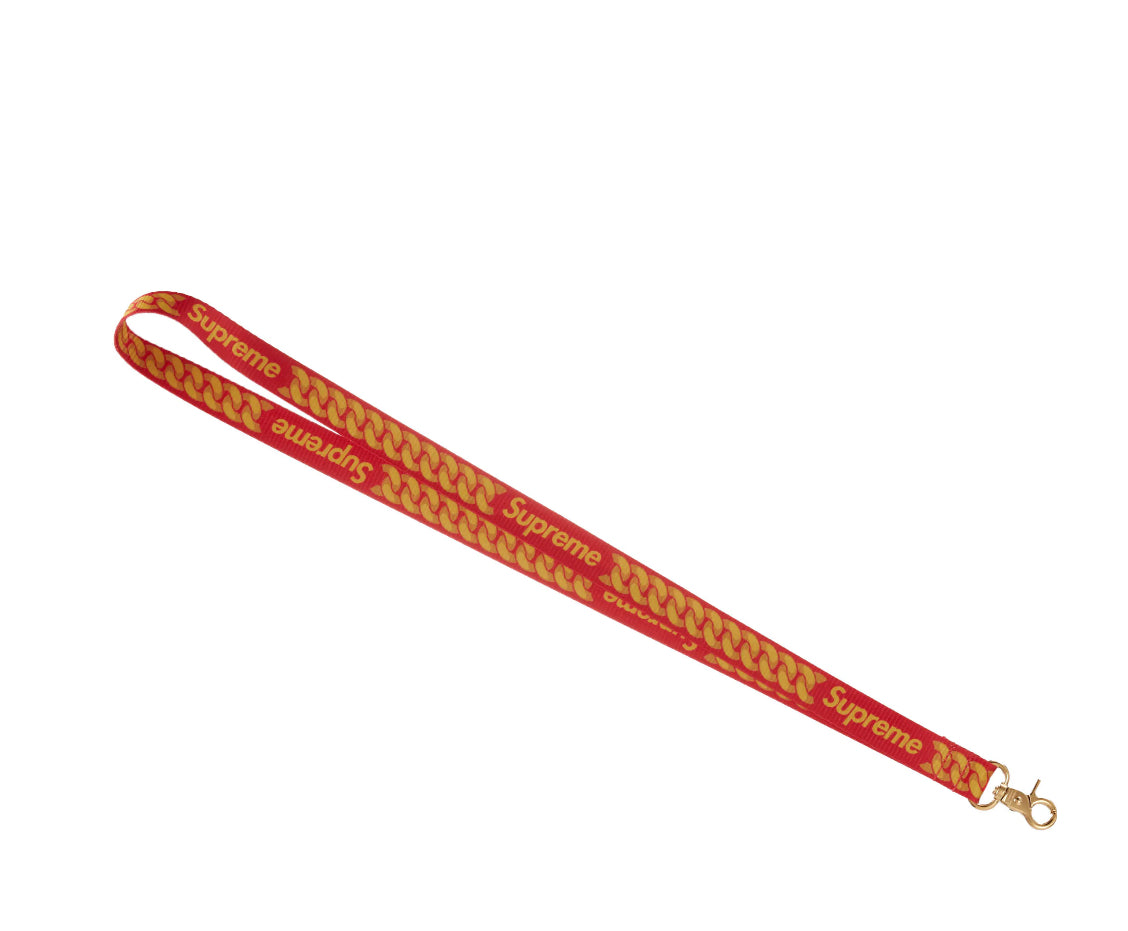 Supreme Cuban Links Lanyard 'Red'