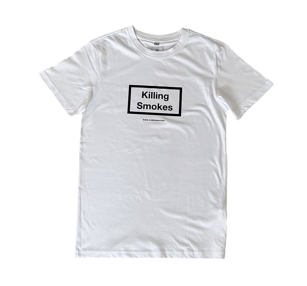 King Corporation Killing Smokes Shirt 'White'