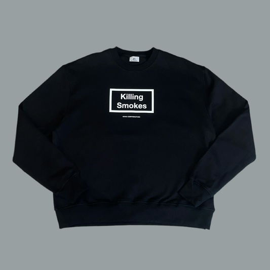 King Corporation Killing Smokes Crewneck 'Black'