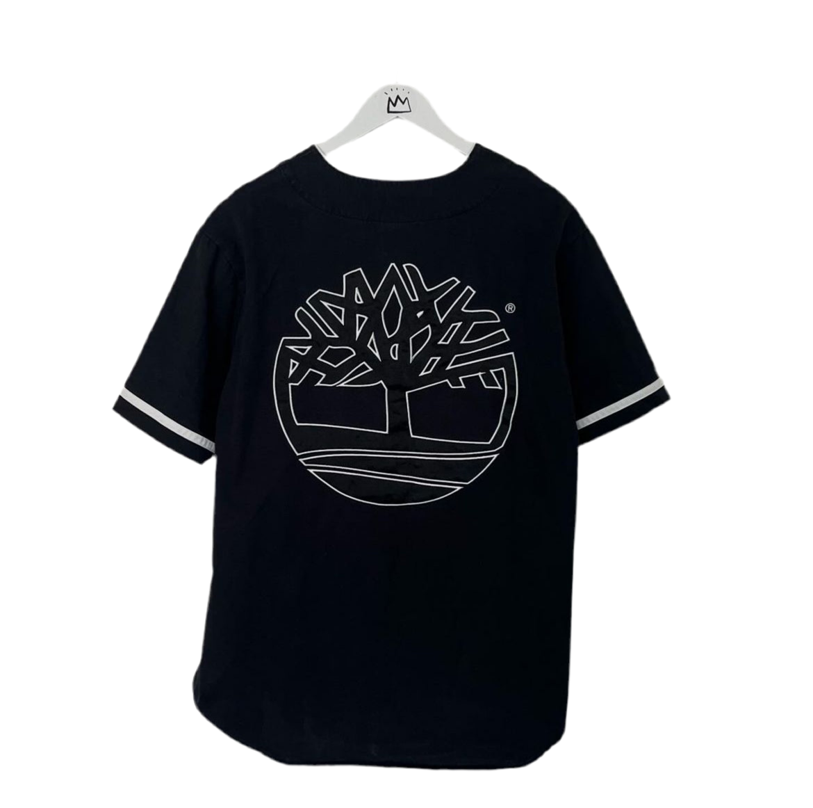 Supreme Timberland Baseball Jersey 'Black' (L) [Gebraucht]