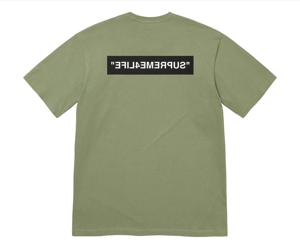 Supreme 4 Life Tee 'Light Olive'