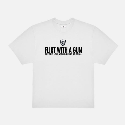 King Corporation x Dews Pegahorn 'FLIRT WITH A GUN' Shirt