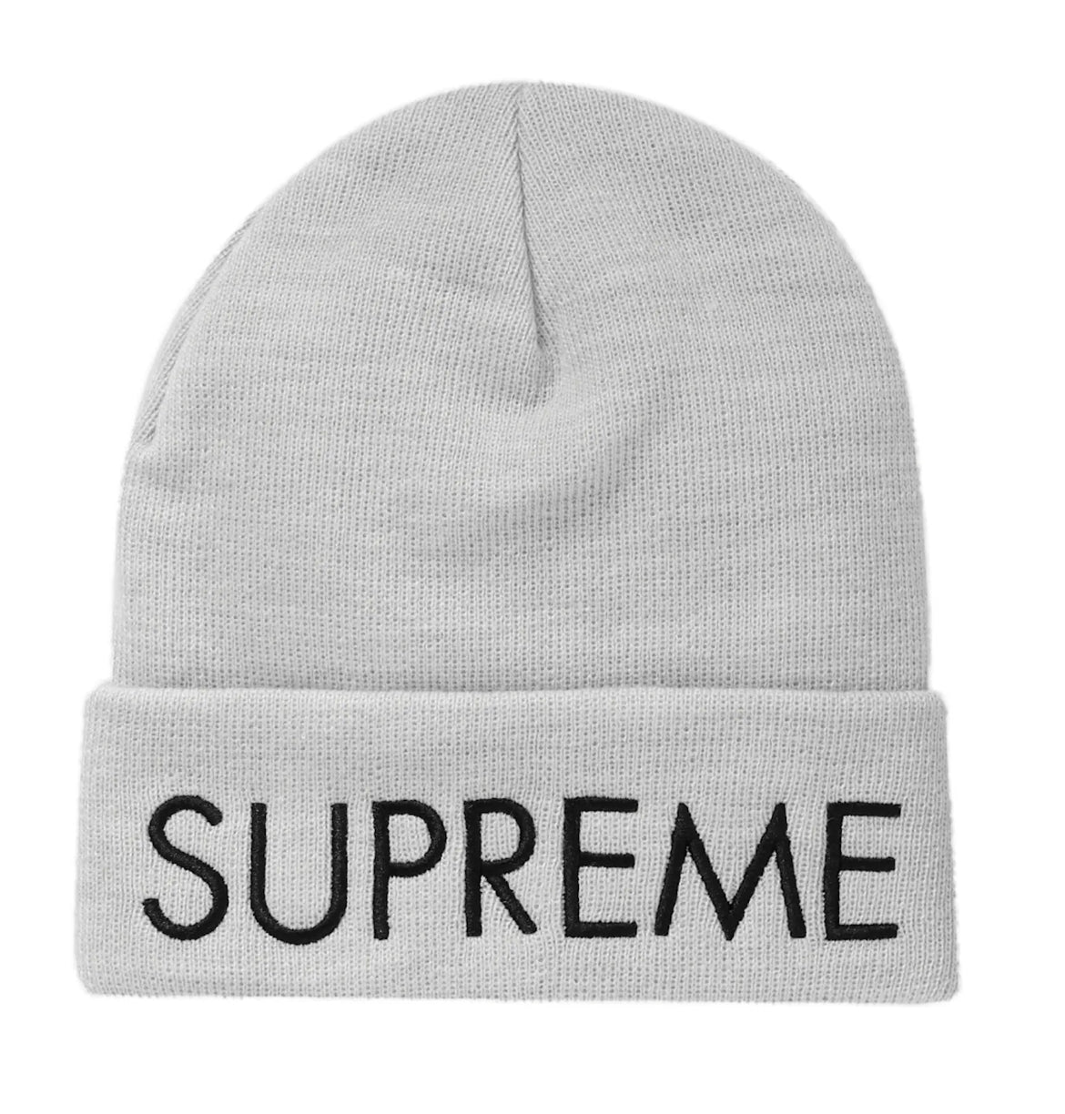 Supreme Capital Beanie 'Ash Grey'