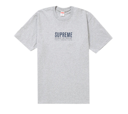 Supreme Paris Tee 'Heather Grey'