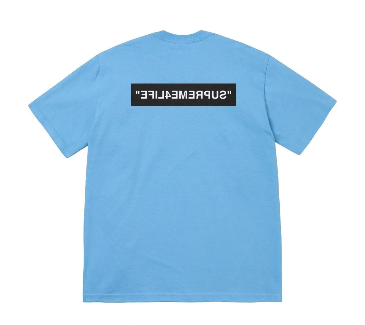 Supreme 4 Life Tee 'Bright Blue'
