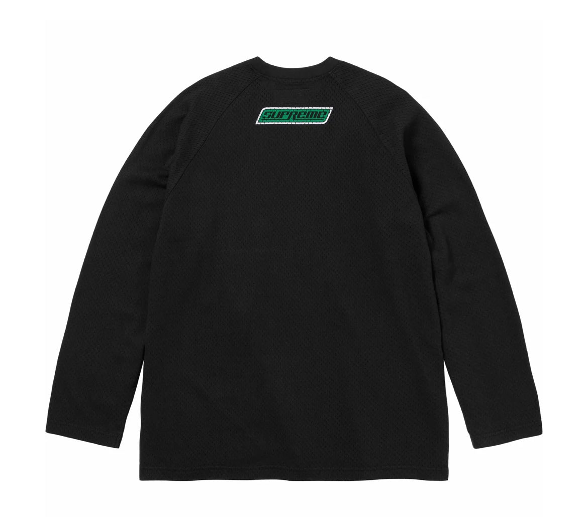 Supreme®/HYSTERIC GLAMOUR Mesh L/S Top Black