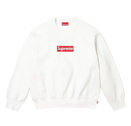 Supreme Washed Box Logo Crewneck