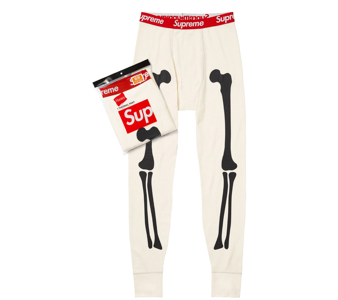 Supreme/Hanes Bones Thermal Pant 'Natural'