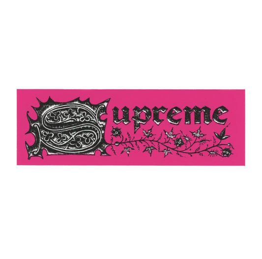 Supreme Saint Sebastian Sticker 'Pink'