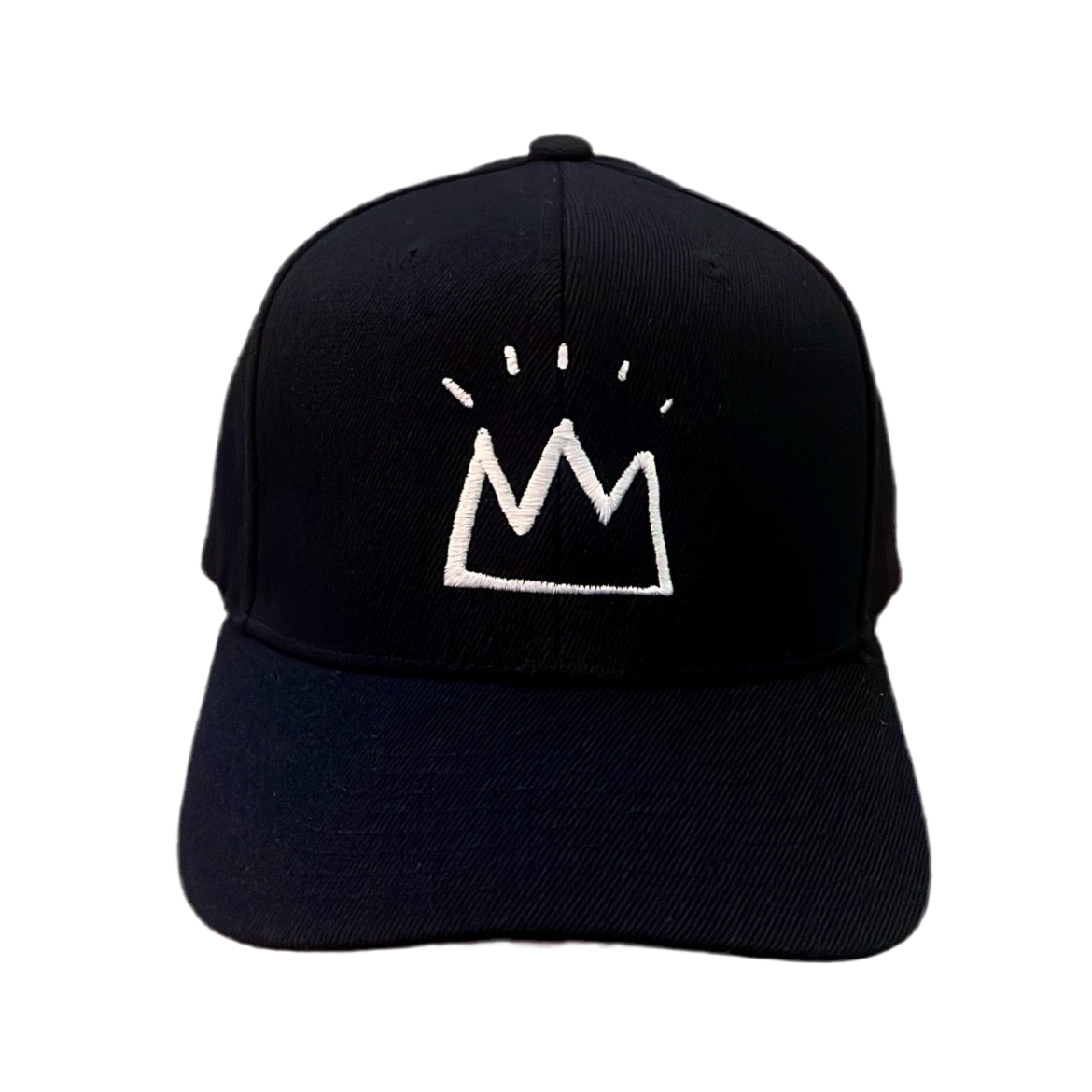 Schwarze King Corporation Snapback mit King Corporation Crown Logo