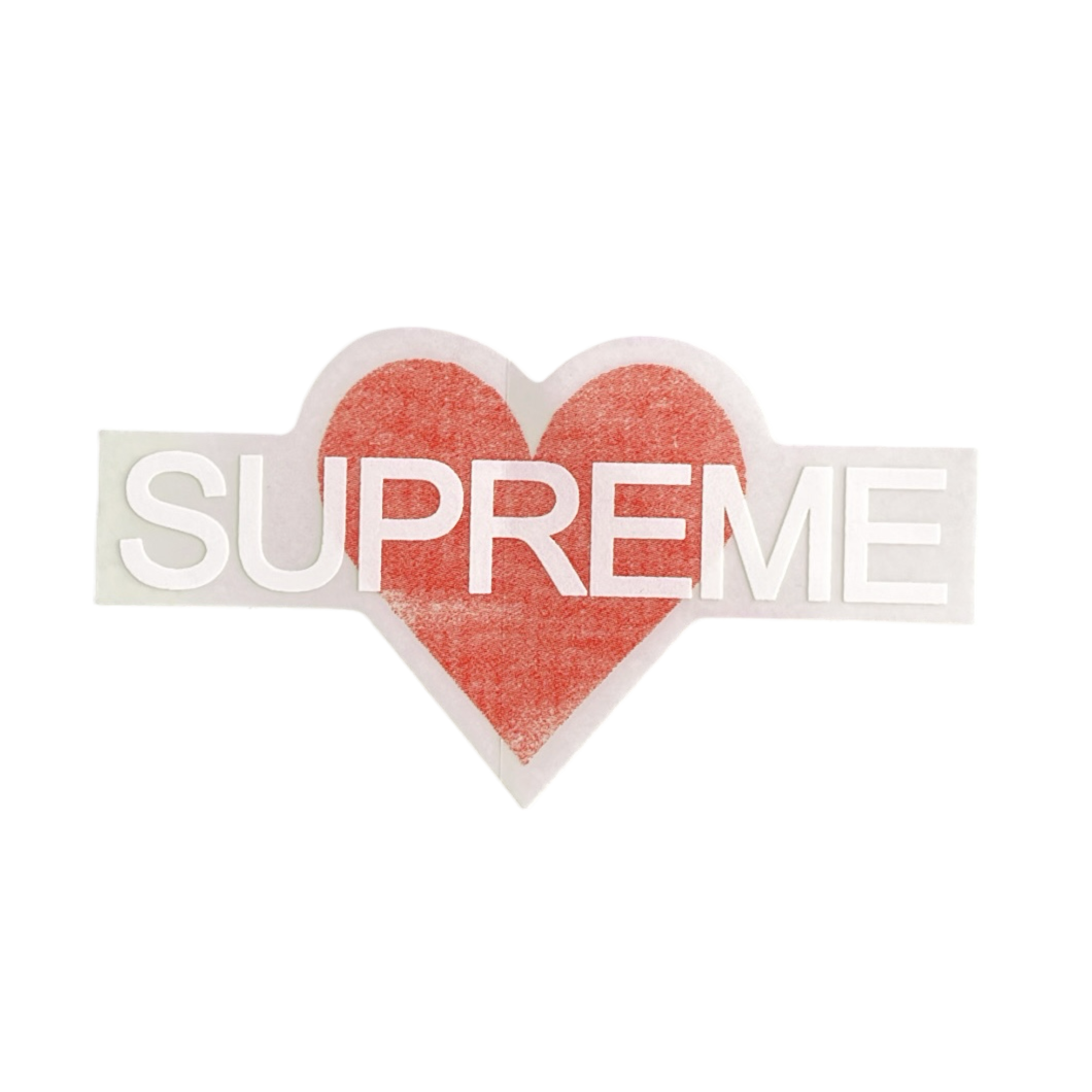 Supreme Announcing Sticker aus der Spring Summer 2025 Kollektion