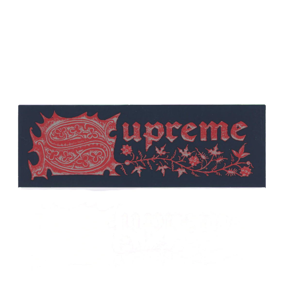 Supreme Saint Sebastian Sticker in Blau aus der Spring Summer 2024 Kollektion