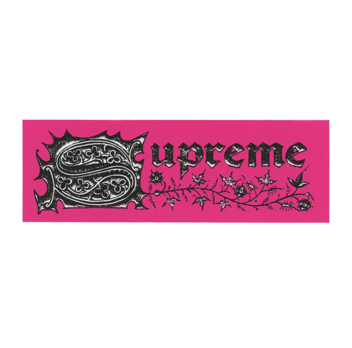Supreme Saint Sebastian Sticker in Pink aus der Spring Summer 2024 Kollektion