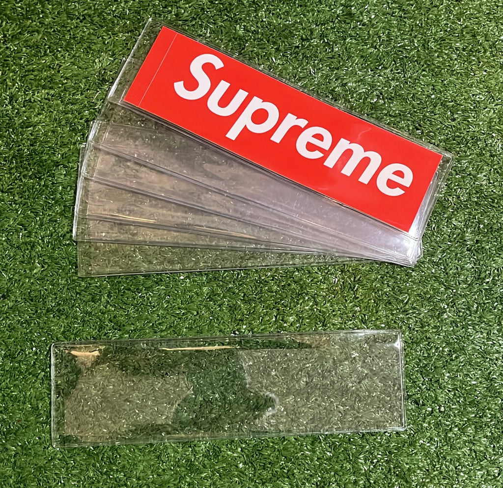 Supreme Box Logo Sticker in Vinyl Schutz